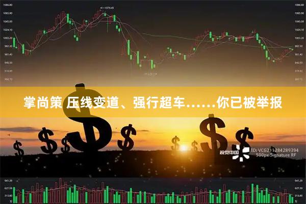 掌尚策 压线变道、强行超车……你已被举报