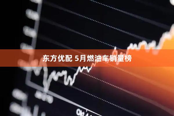 东方优配 5月燃油车销量榜
